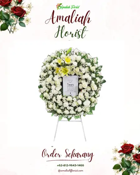 Krans Bunga Duka Talangsuko